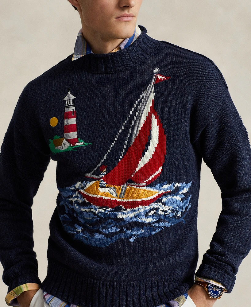 24SS POLO RALPH LAUREN INTARSIA USA KNIT | ヤマダウェブコム