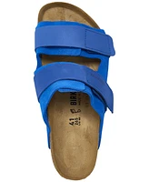 Birkenstock Men's Uji Nubuck Suede Leather Sandals from Finish Line