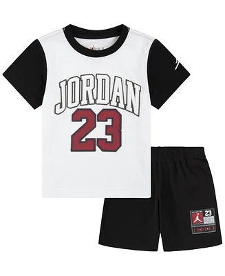 Jordan Little Boys 23 Tee and Shorts Set