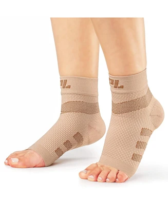 Powerlix Large Orthopedic Feet Brace Women & Men: for Arthritis, Tendinitis - 2 Pair