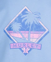 Hurley Big Girls Sunset Diamond Short Sleeves T-shirt