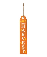 Glitzhome 35.5"H Fall and Halloween Wooden Reversible Tag Porch Sign