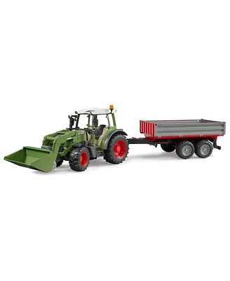 Bruder 1/16 Fendt Vario Mfd Tractor with Front Loader and Tipping Trailer