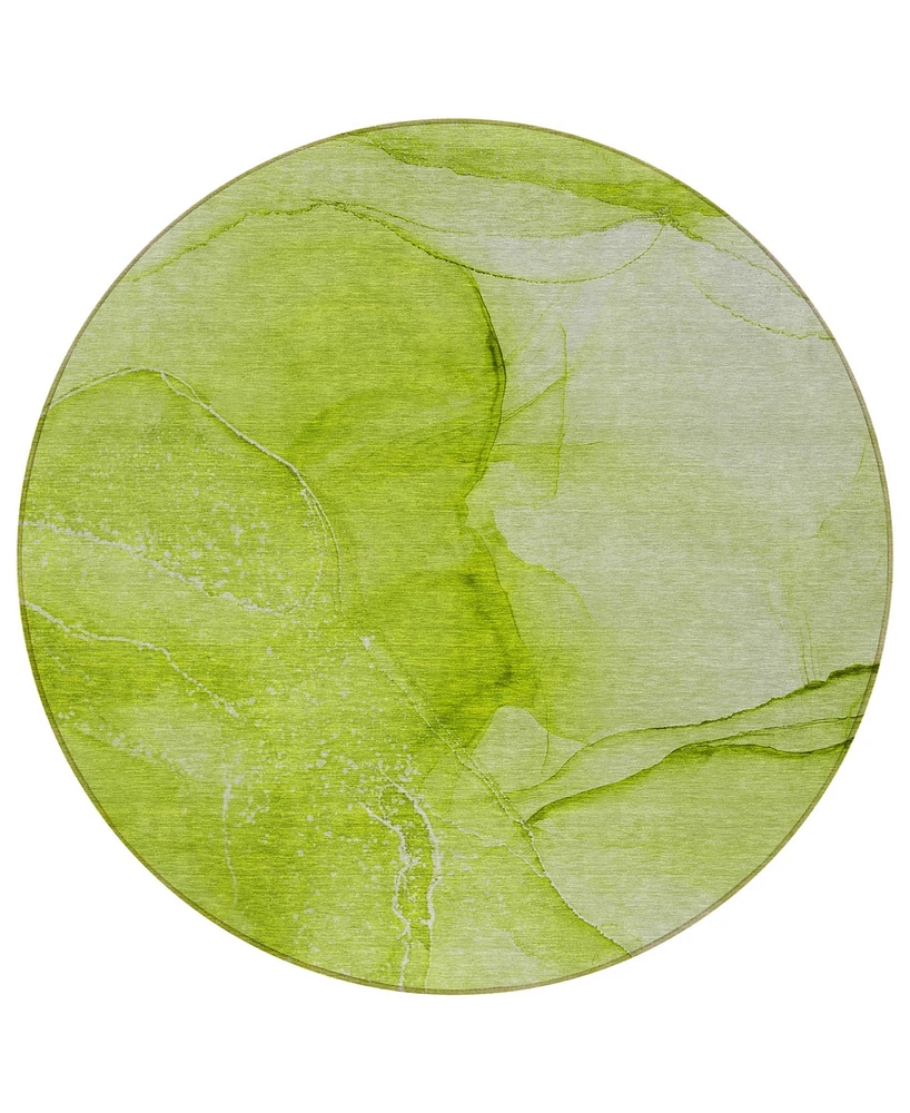 Addison Chantille Machine Washable ACN507 8'x8' Round Area Rug