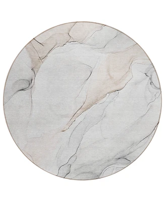 Addison Chantille Machine Washable ACN515 8'x8' Round Area Rug