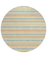 Addison Chantille Machine Washable ACN531 8'x8' Round Area Rug
