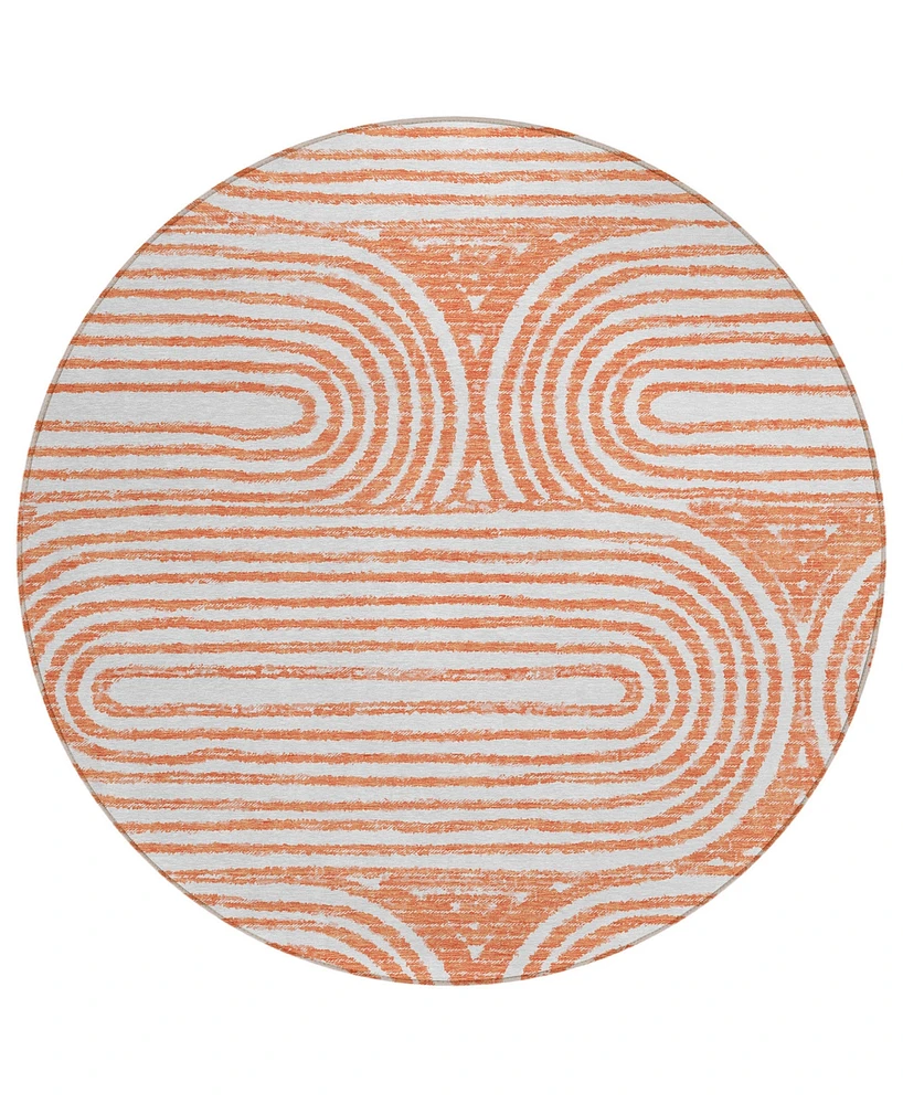 Addison Chantille Machine Washable ACN540 8'x8' Round Area Rug