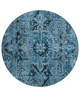 Addison Chantille Machine Washable ACN570 8'x8' Round Area Rug