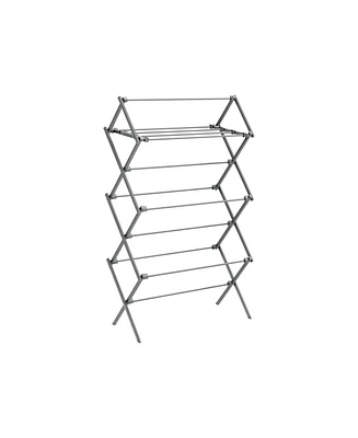 Slickblue Foldable Clothes Drying Rack, Laundry Airer, Steel Frame