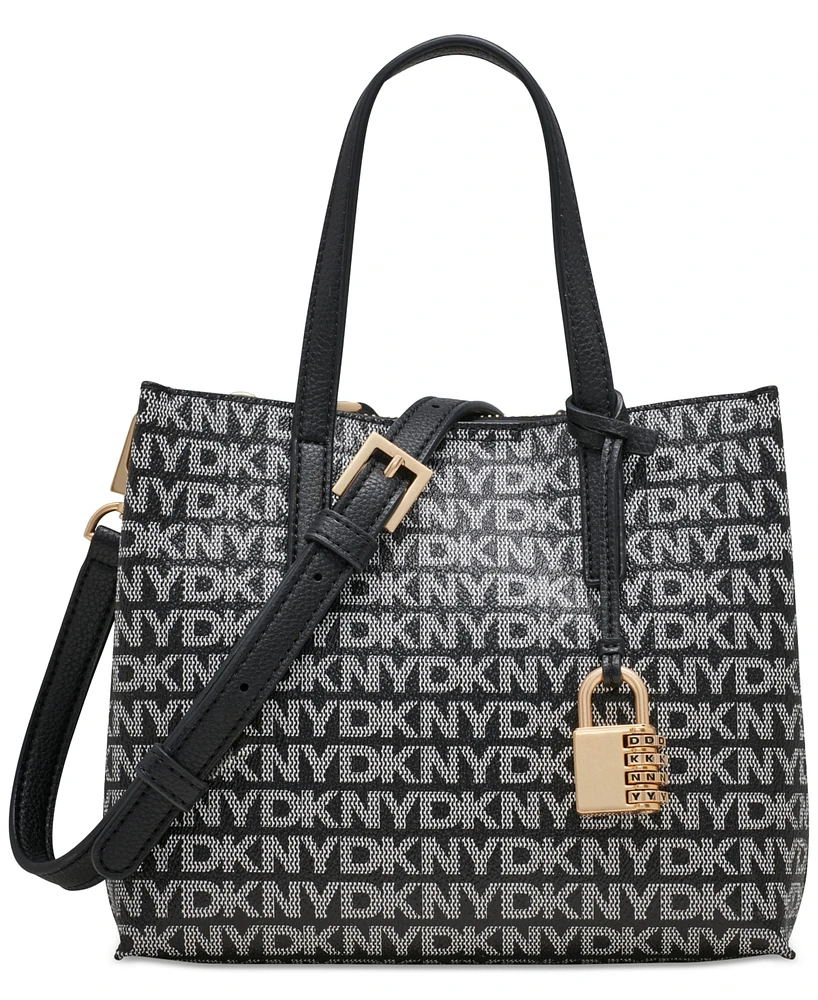 Dkny Farah Logo Crossbody Satchel