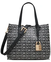 Dkny Farah Logo Crossbody Satchel