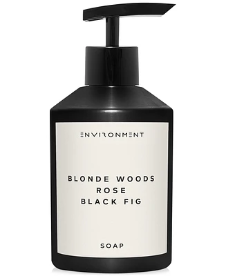 Environment Blonde Woods, Rose & Black Fig Hand Soap (Inspired by 5-Star Luxury Hotels), 10 oz.