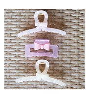 Headbands of Hope Looped Clip - Matte Pink Bow