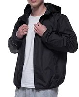 Rokka&Rolla Men's Packable Mesh lined Lightweight Windbreaker Jacket