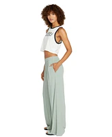 Volcom Juniors' Stoneshine Wide-Leg Pants