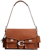 Coach Cargo Turnlock Soft Tabby Leather Shoulder Bag