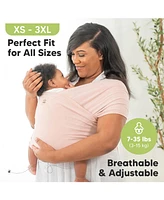 KeaBabies Original Baby Wraps Carrier, Sling Stretchy Infant Carrier for Newborn, Toddler