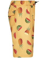 Hurley Big Boys Fruit Slice Printed Pull-On Swim Shorts
