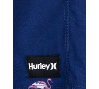 Hurley Big Boys Flamingo Pool Party Printed Pull-On Shorts