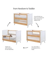BreathableBaby Breathable Mesh 3-in-1 Convertible Crib - Greenguard Gold Certified