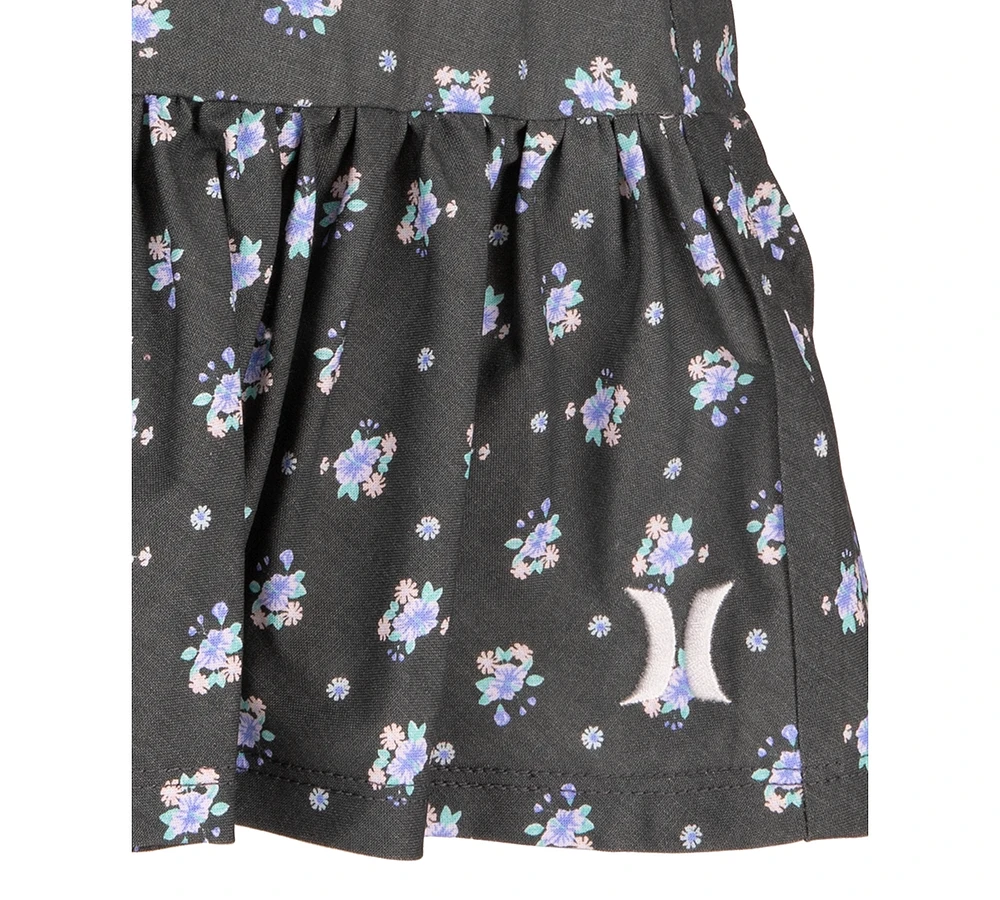 Hurley Big Girls Printed Woven Twill Skirt