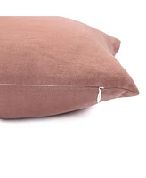 French Linen Decorative Throw Pillow