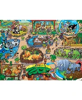 Masterpieces 101 Things to Spot at the Zoo - 101 Piece Jigsaw Puzzle