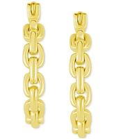 Giani Bernini Polished Chain Link Small Hoop Earrings, 3/4", Created by Macy's