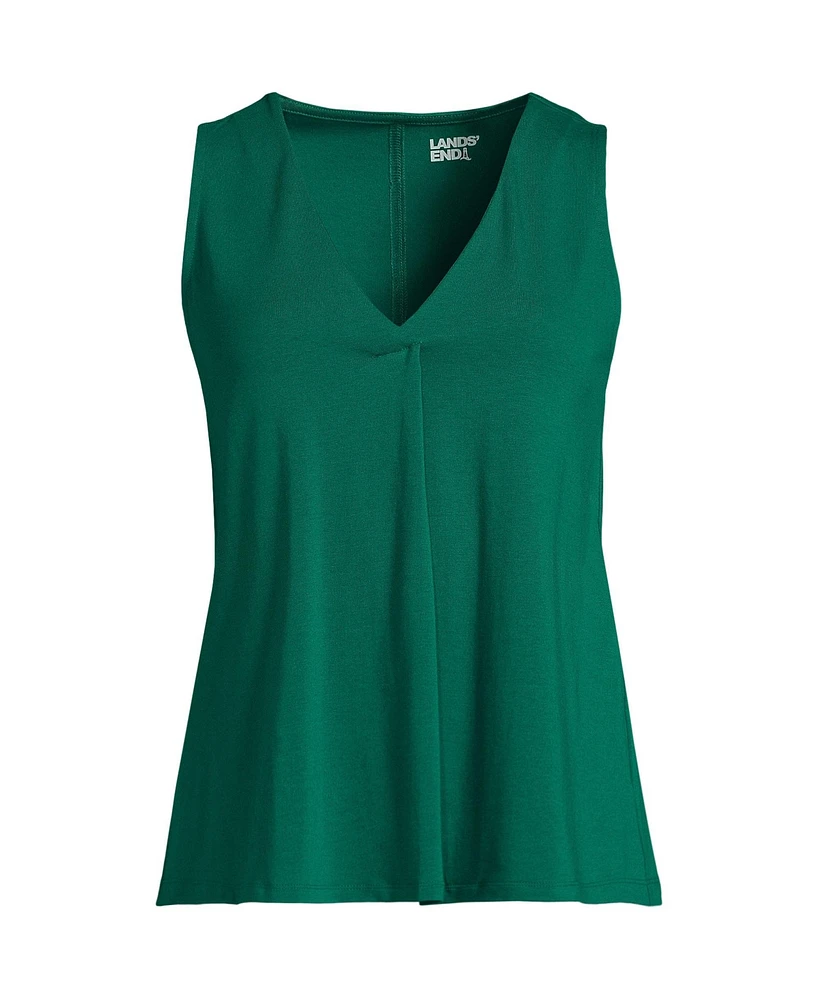 Lands' End Women's Lightweight Jersey Tank Top