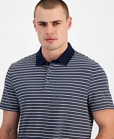 Michael Kors Men's Modern-Fit Stripe Polo