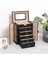 Slickblue 6-tier Large Jewelry Case With Drawers