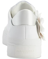 Karl Lagerfeld Paris Women's Georgia Lace-Up Embellished Sneakers