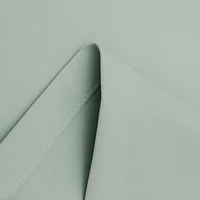 Kate Aurora Hotel Living 2 Pack 100% Blackout Grommet Top Sage Green Curtain Panels - 50 in. W x in. L