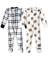 Hudson Baby Baby Boys h Sleep and Play One Piece