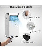 Vebreda 10000 Btu 3-in-1 Portable Air Conditioner with Remote Control