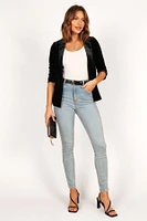 Petal and Pup Women's Vera Velvet Blazer