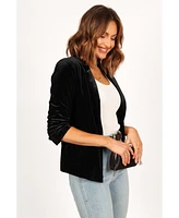 Petal and Pup Women's Vera Velvet Blazer