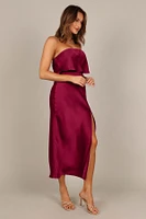 Petal and Pup Women's Vienna Strapless Midi Dress