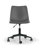 Glamour Home 34" Adan Polyester, Metal Task Chair