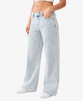 True Religion Women's Monogram Bobbi Baggy Jean