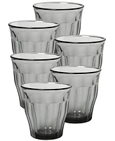 Duralex Picardie Grey Tumbler - 10 3/8 Oz. - Set Of 6