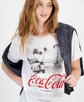 Love Tribe Juniors' Coca Cola Refresh Yourself Cotton T-Shirt