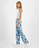 Disney Juniors' Stitch Drawstring Lounge Pants