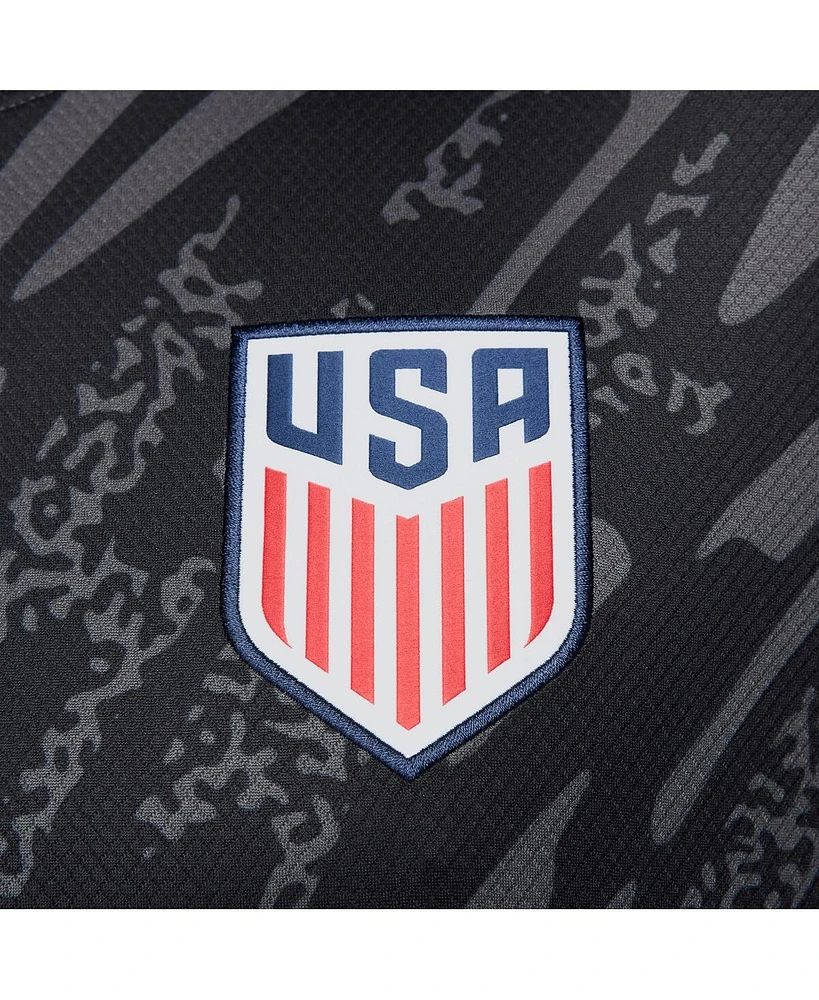 Nike Men's Black Usmnt 2024 Goalkeeper Replica Stadium Jersey