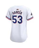 Nike Women's Adolis Garcia White Texas Rangers 2024 Gold Collection Limited Player Jersey