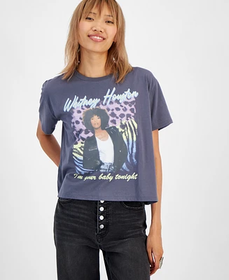 Grayson Threads, The Label Juniors' Whitney Houston Graphic-Print T-Shirt