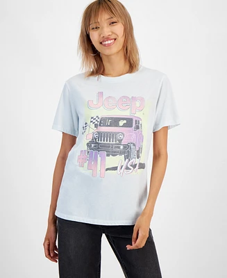 Grayson Threads, The Label Juniors' Jeep Graphic Print T-Shirt