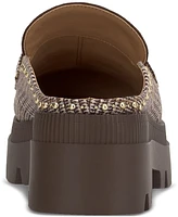 Jessica Simpson Women's Uma Platform Lug-Sole Tailored Slip-On Loafers