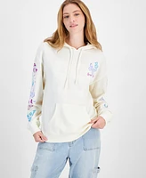 Rebellious One Juniors' Butterfly-Graphic Hooded Sweatshirt