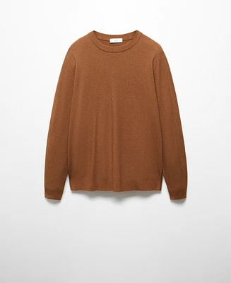Mango Men's Structured Cotton Sweater